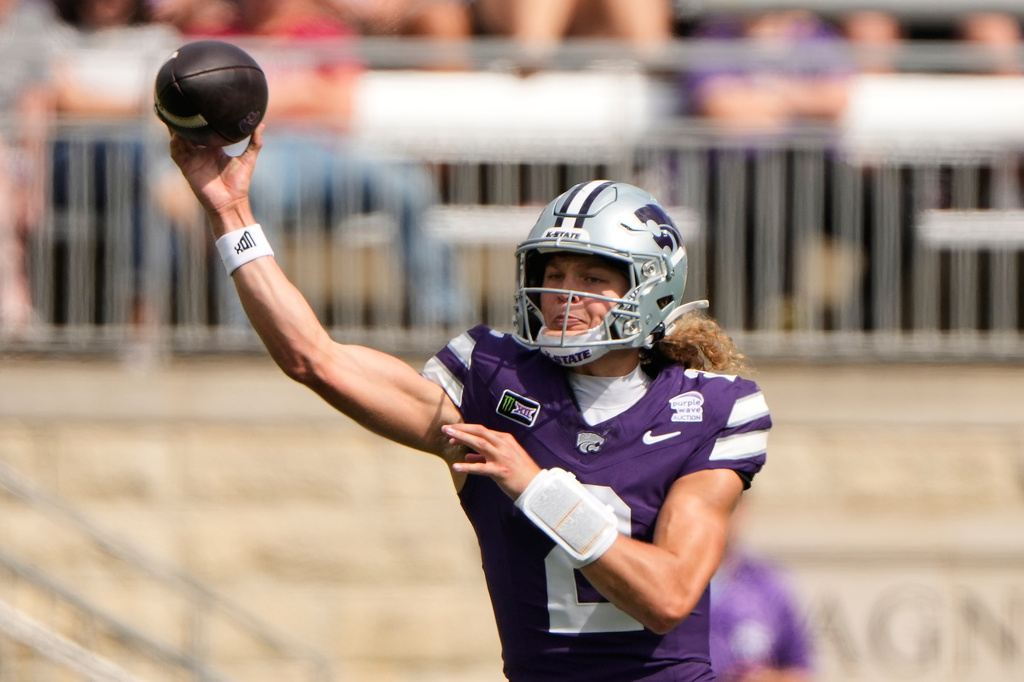 Kansas State vs. Cincinnati with both 3-0 is among five Big 12 openers this week